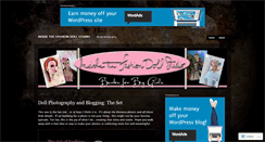 Desktop Screenshot of insidethefashiondollstudio.com